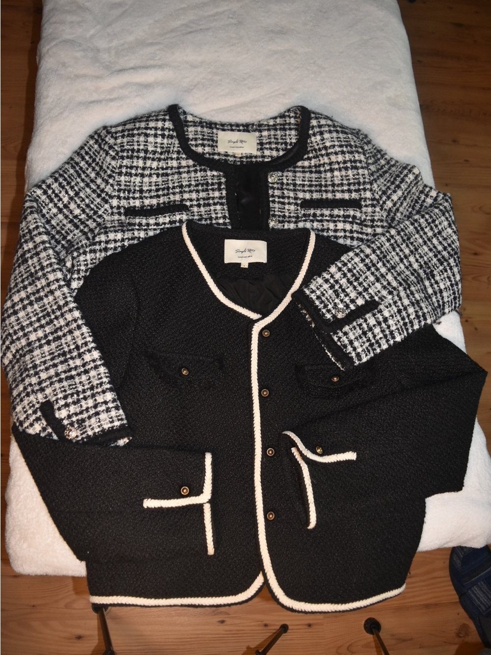 Simple Retro Tweed Jackets - Picture 11 of 13